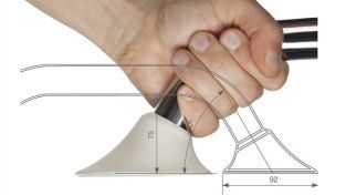 Handicare Linido ergogrip wandbeugel 1400MM Staal Wit LI2611.1401-02